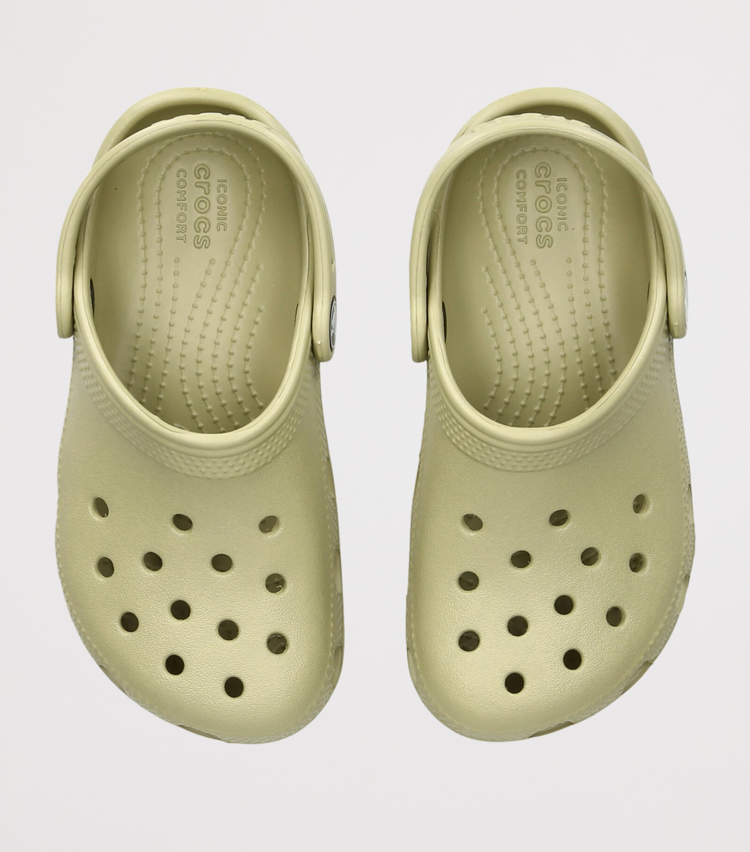CROCS KIDS Classic Clogs Pale Green Image 4