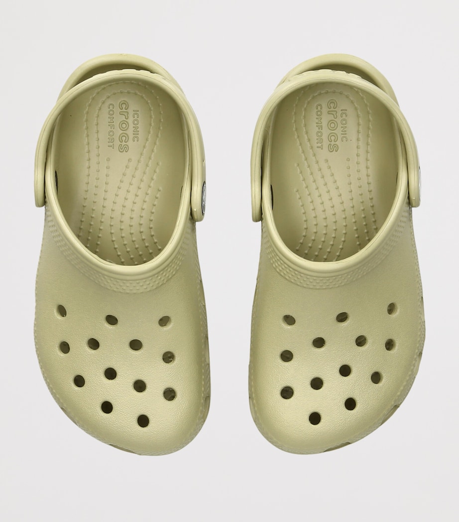 CROCS KIDS Classic Clogs Pale Green Image 4