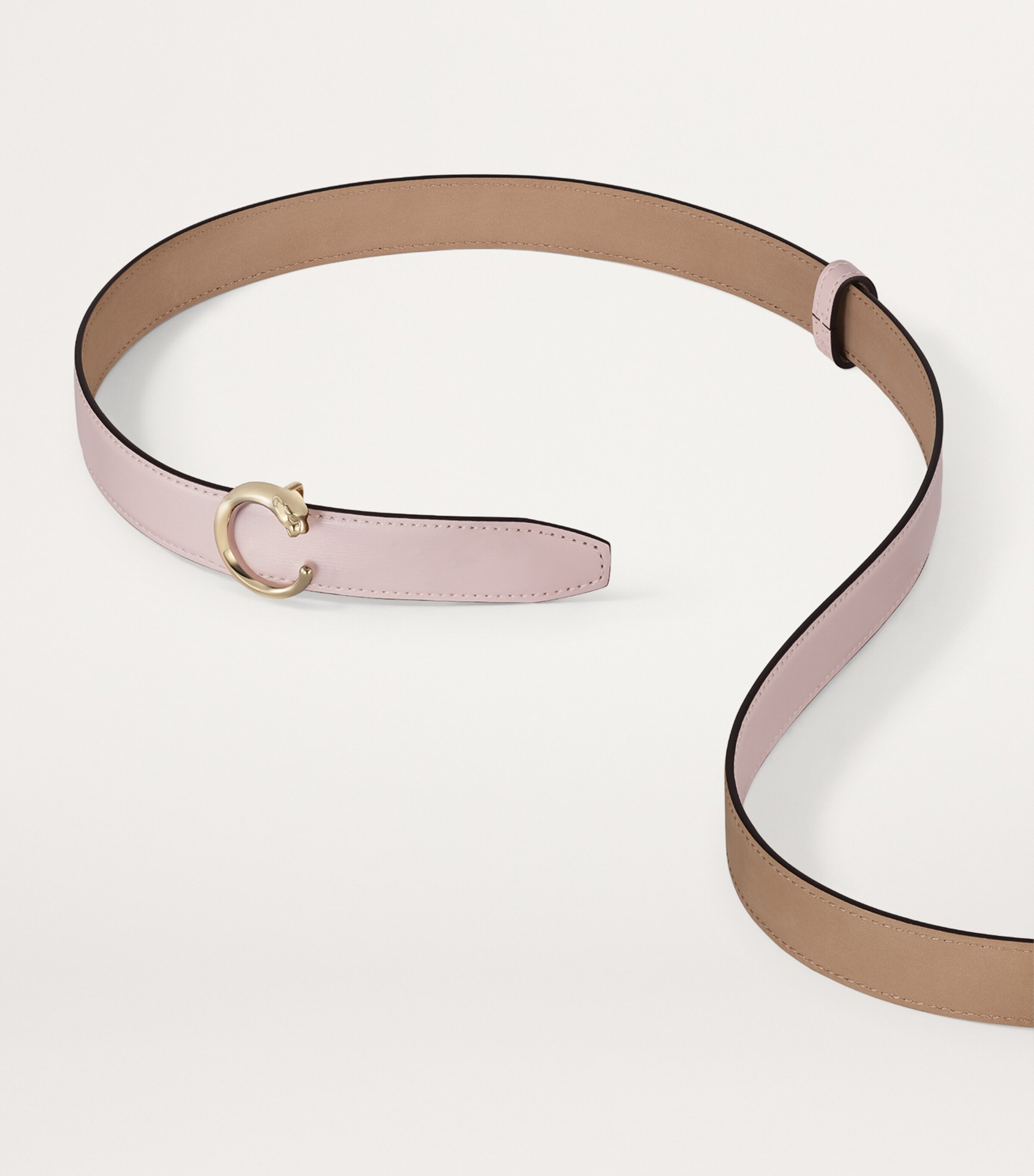 Cartier Medium Leather Panthère de Cartier Belt (85cm) Petal Pink Image 4