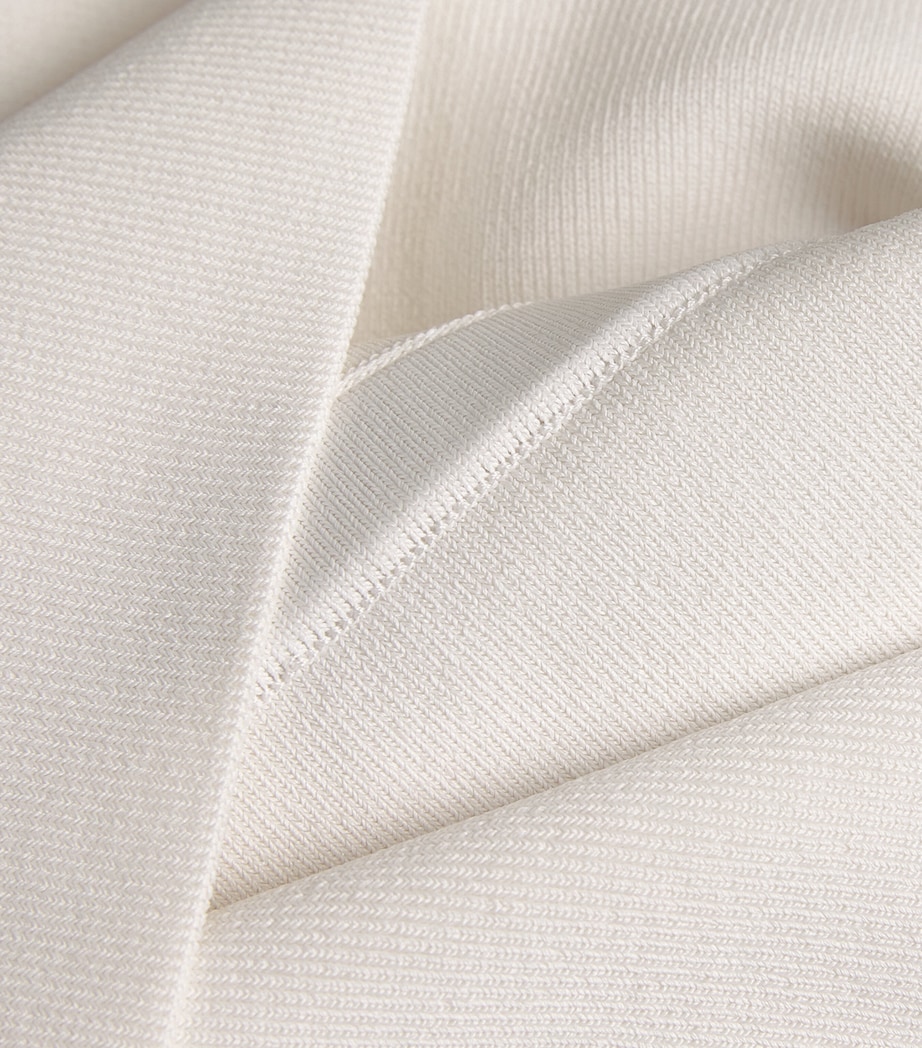 Knitted Off-The-Shoulder Top WHITE Image 5