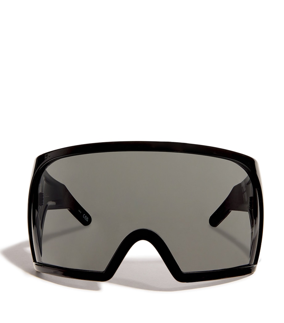 Rick Owens Kriester Sunglasses Blk/blk Lens Image 1