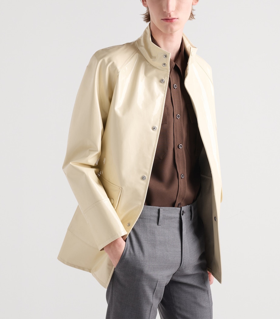 Prada Mens Technical Short-Sleeve Shirt Image 3