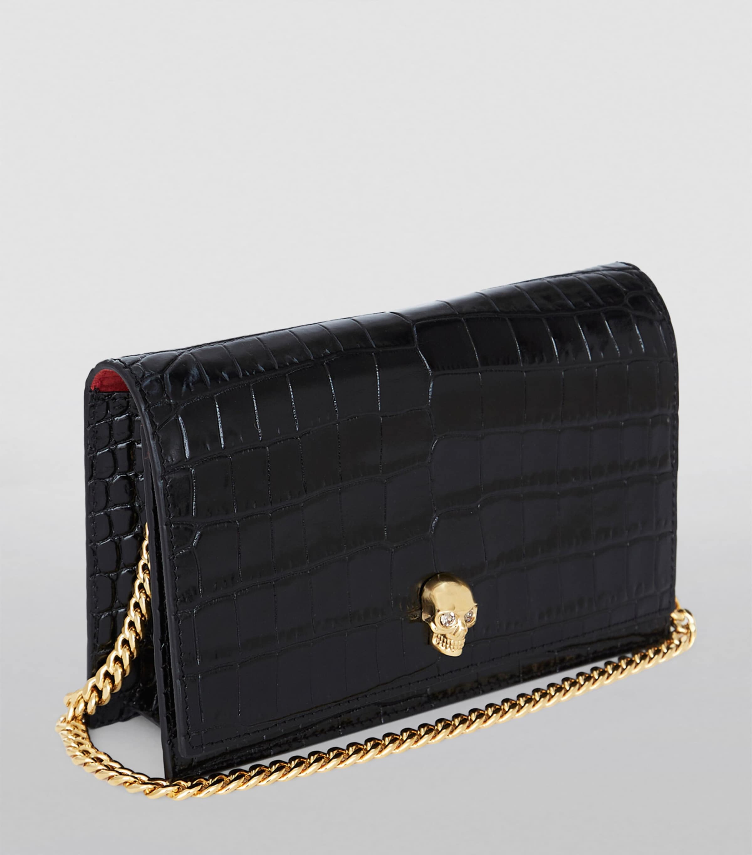 Leather Skull Cross-Body Bag 1001 Image 2