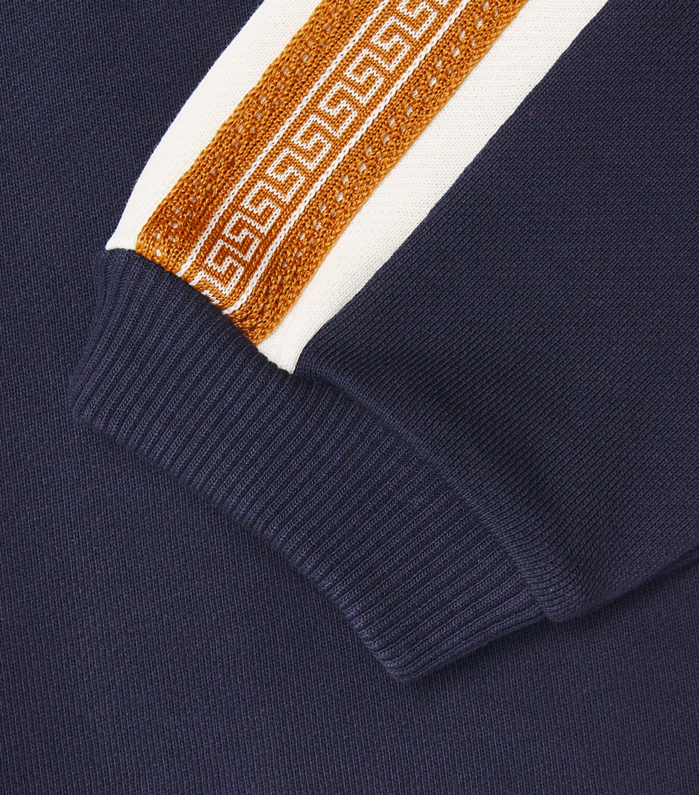 Versace Kids Cotton Greca-Embroidered Sweatpants (6-36 Months) Image 4