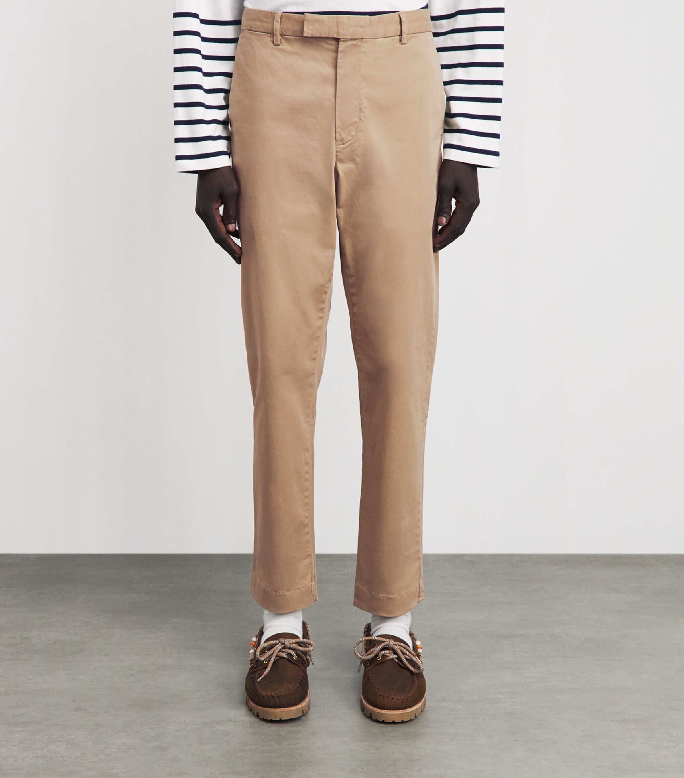 Polo Ralph Lauren Mens Stretch-Cotton Jarrett Slim Chinos Khaki Hill Image 4