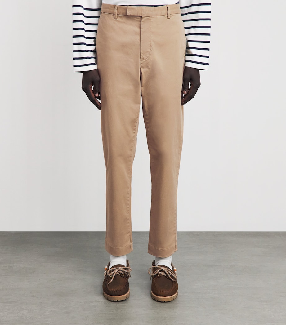 Polo Ralph Lauren Mens Stretch-Cotton Jarrett Slim Chinos Khaki Hill Image 4