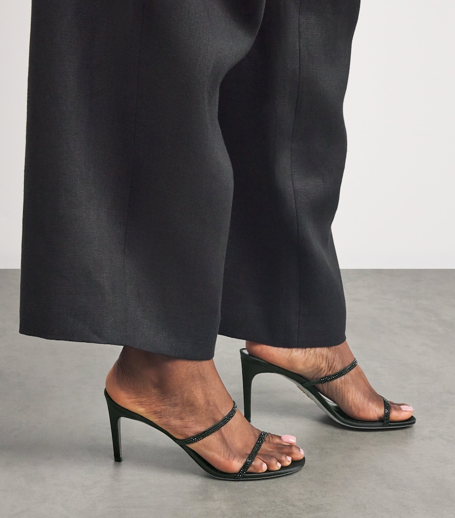 Cleo Heeled Mules BLACK Image 2