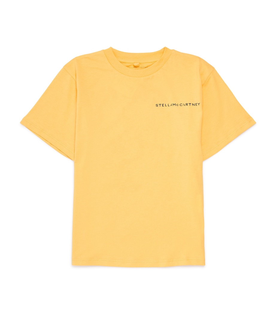 Stella McCartney Kids Cotton Logo T-Shirt (2-14 Years) Image 1