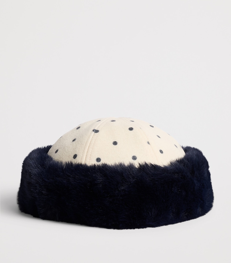 KONGES SLOJD Polka-Dot Porsia Hat Dot Lumiere Image 2
