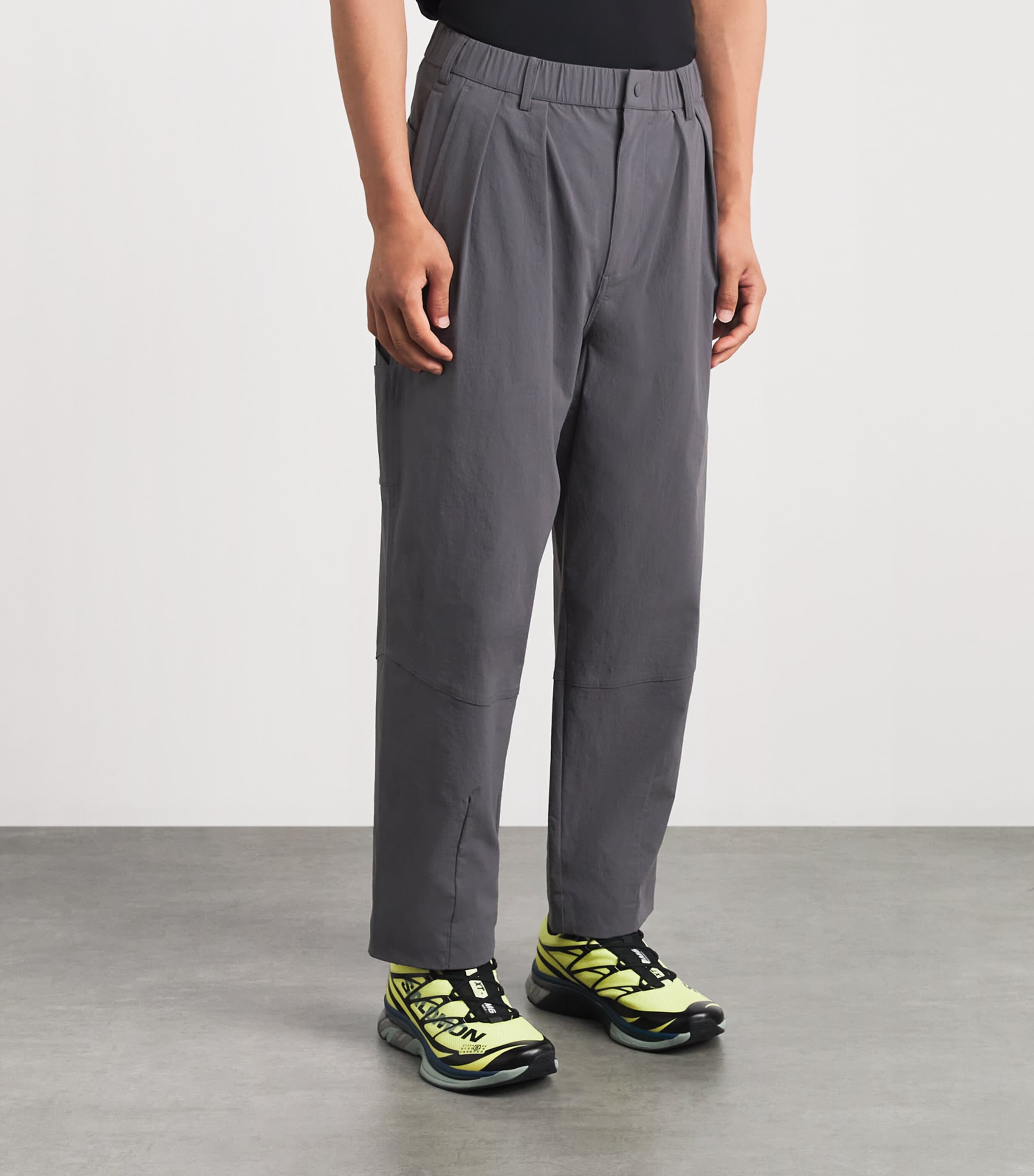 Manors Mens Greenskeeper Golf Trousers Steel Image 4