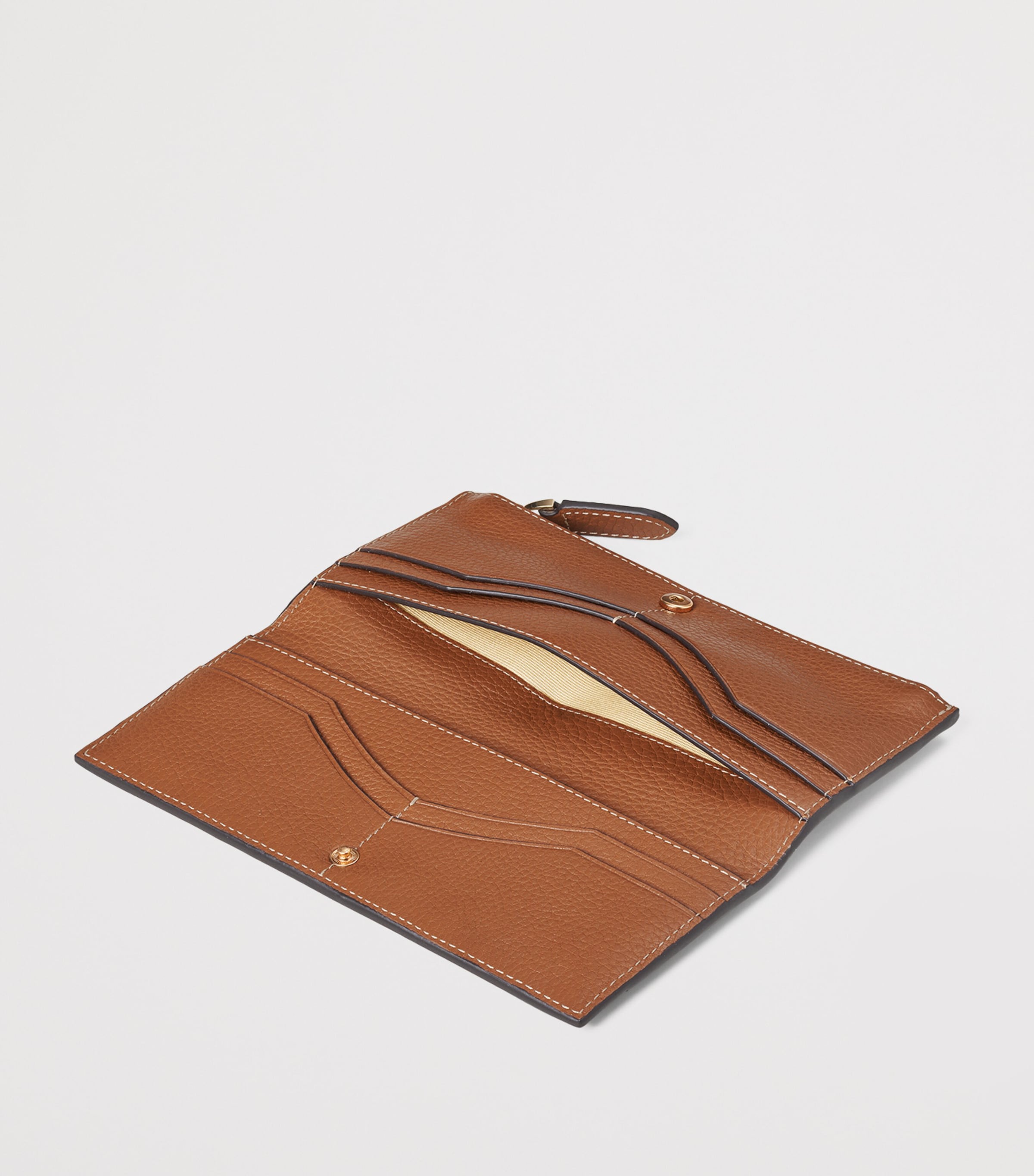 Aspinal Of London Large Leather Hudson Purse Tan Image 5
