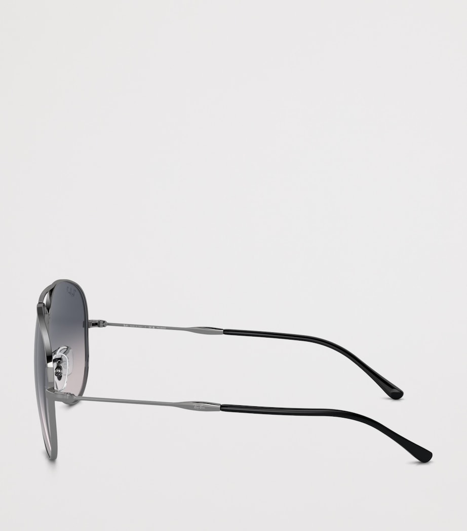 Ray-Ban Metal Old Aviator Pilot Sunglasses Image 3