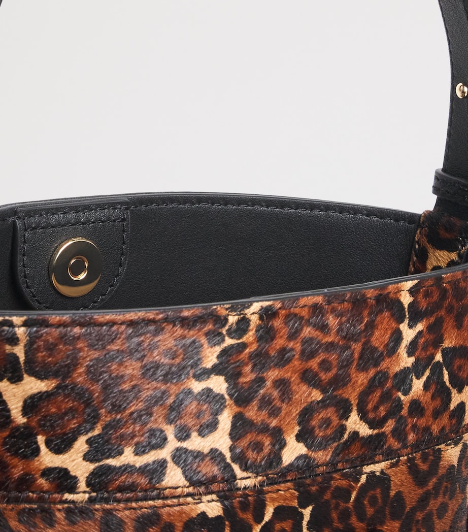 Calf Hair Solveig Bucket Bag MULTICOLORED Image 4