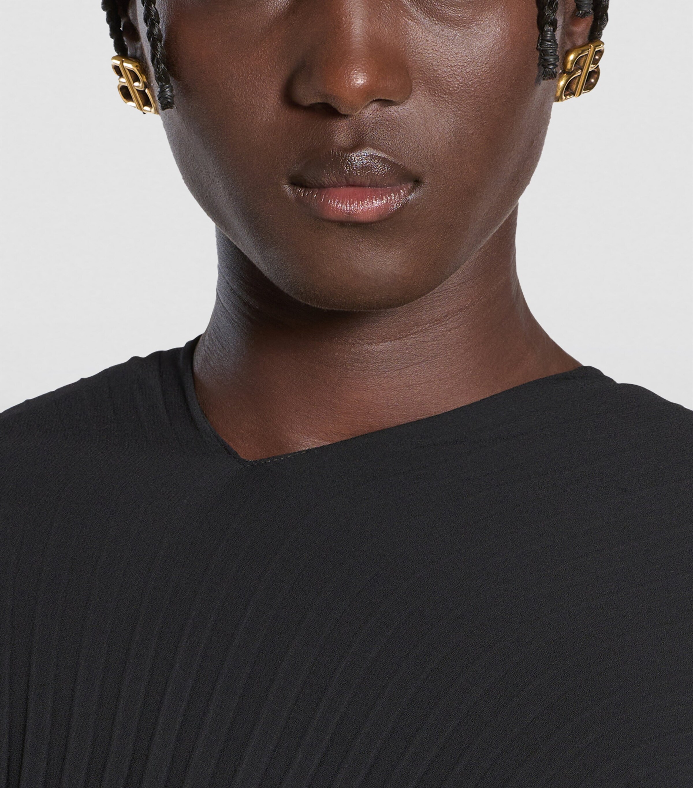 Balenciaga Monaco BB Stud Earrings Image 2