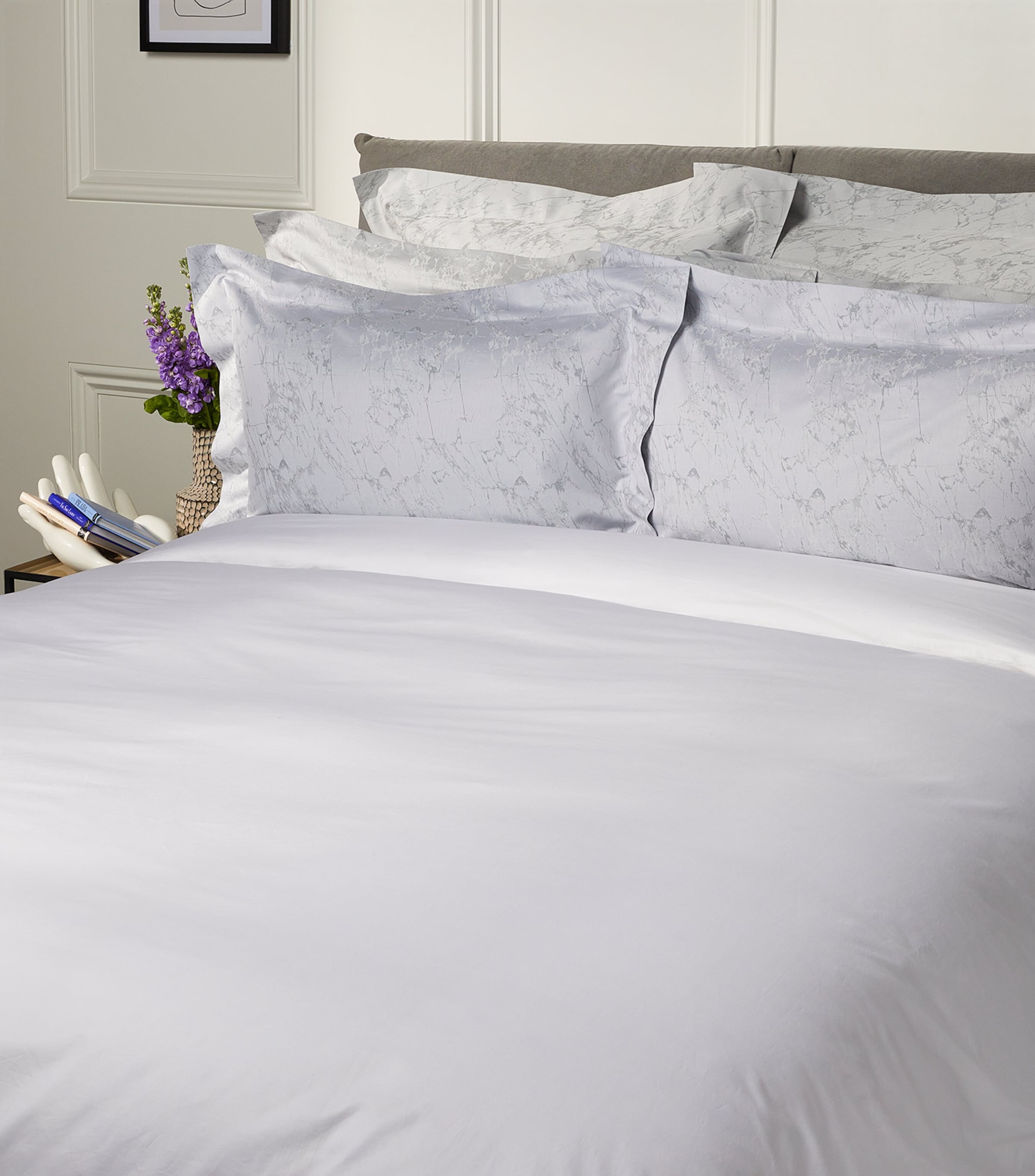 Celso De Lemos Parus King Duvet Cover (230cm x 220cm) Ardoise Image 2