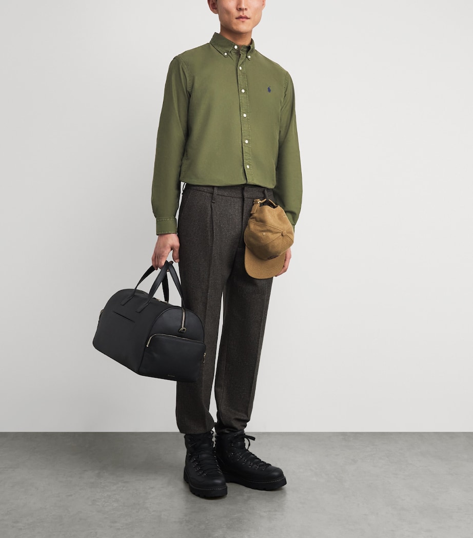 Cotton Custom Fit Oxford Shirt NEW OLIVE Image 2