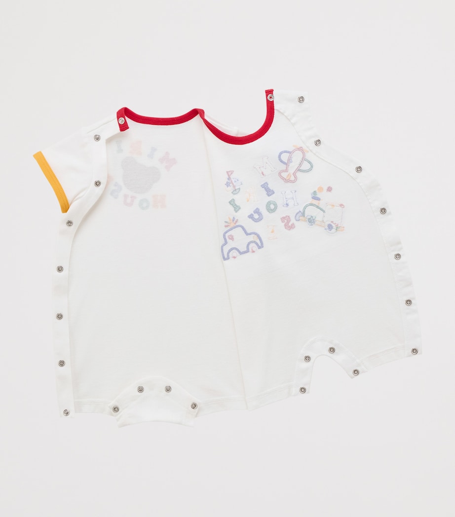 Miki House Cotton Vehicles Playsuit (6-24 Months) Image 2