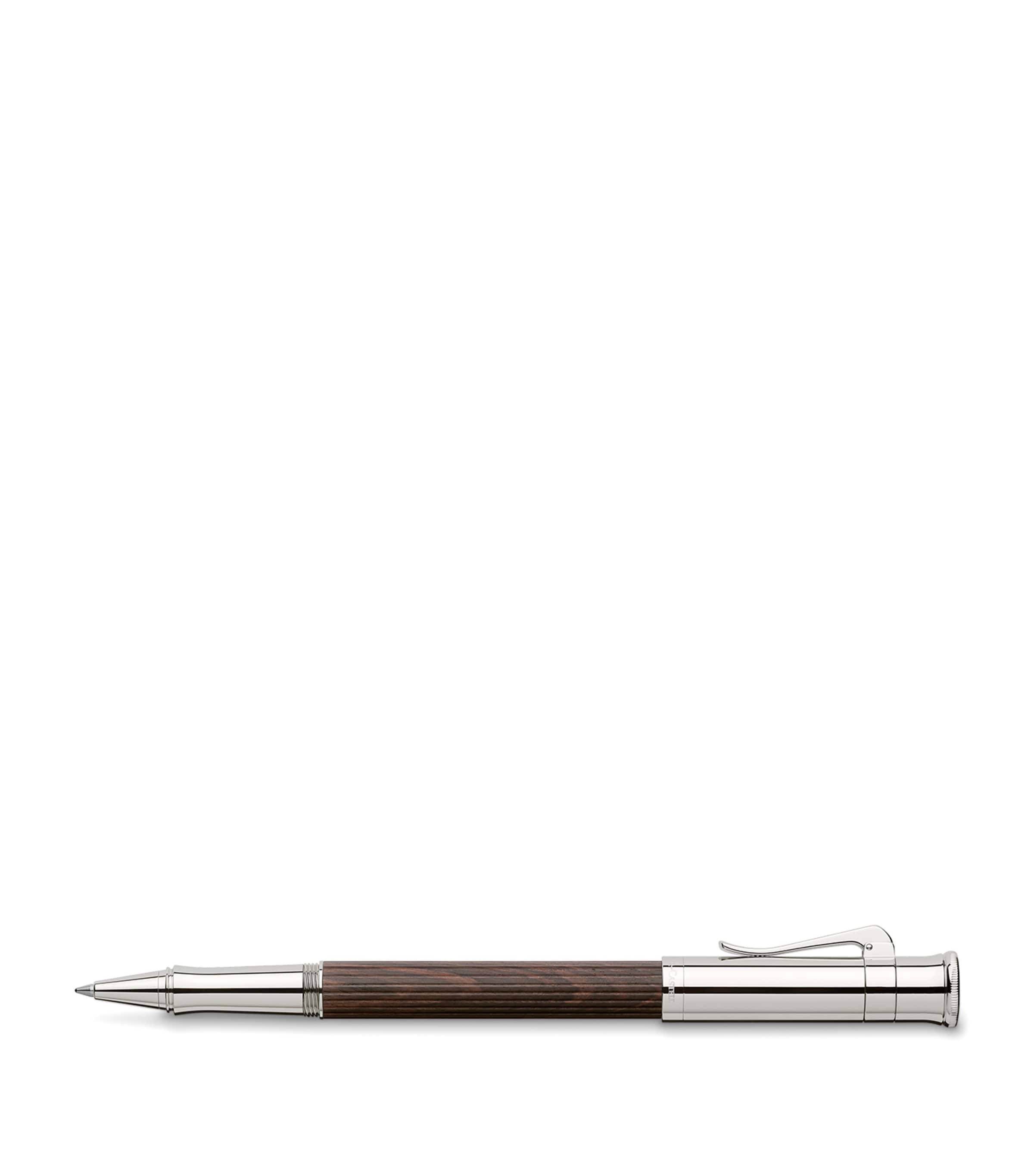 Graf Von Faber-castell Wool And Platinum-plated Classic Rollerball Pen