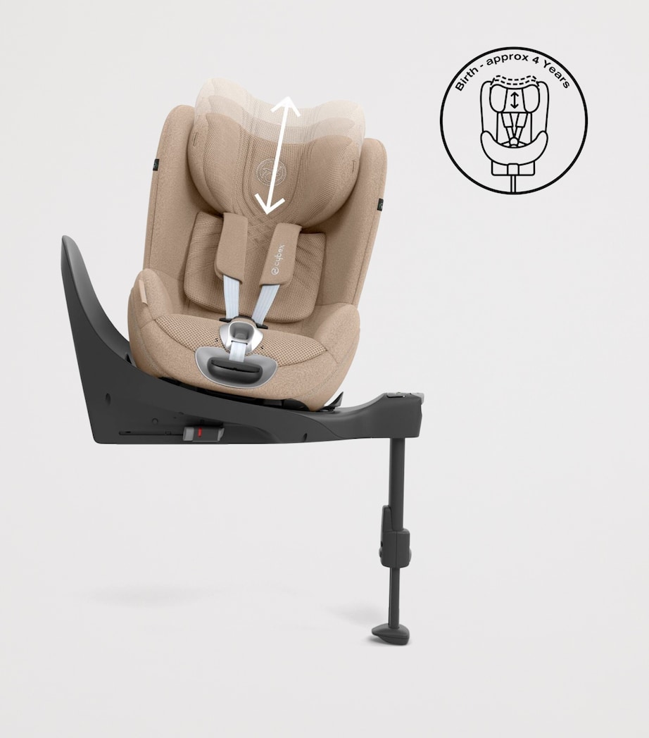 Sirona T-PLUS i-Size Rotating Car Seat COZY BEIGE Image 4