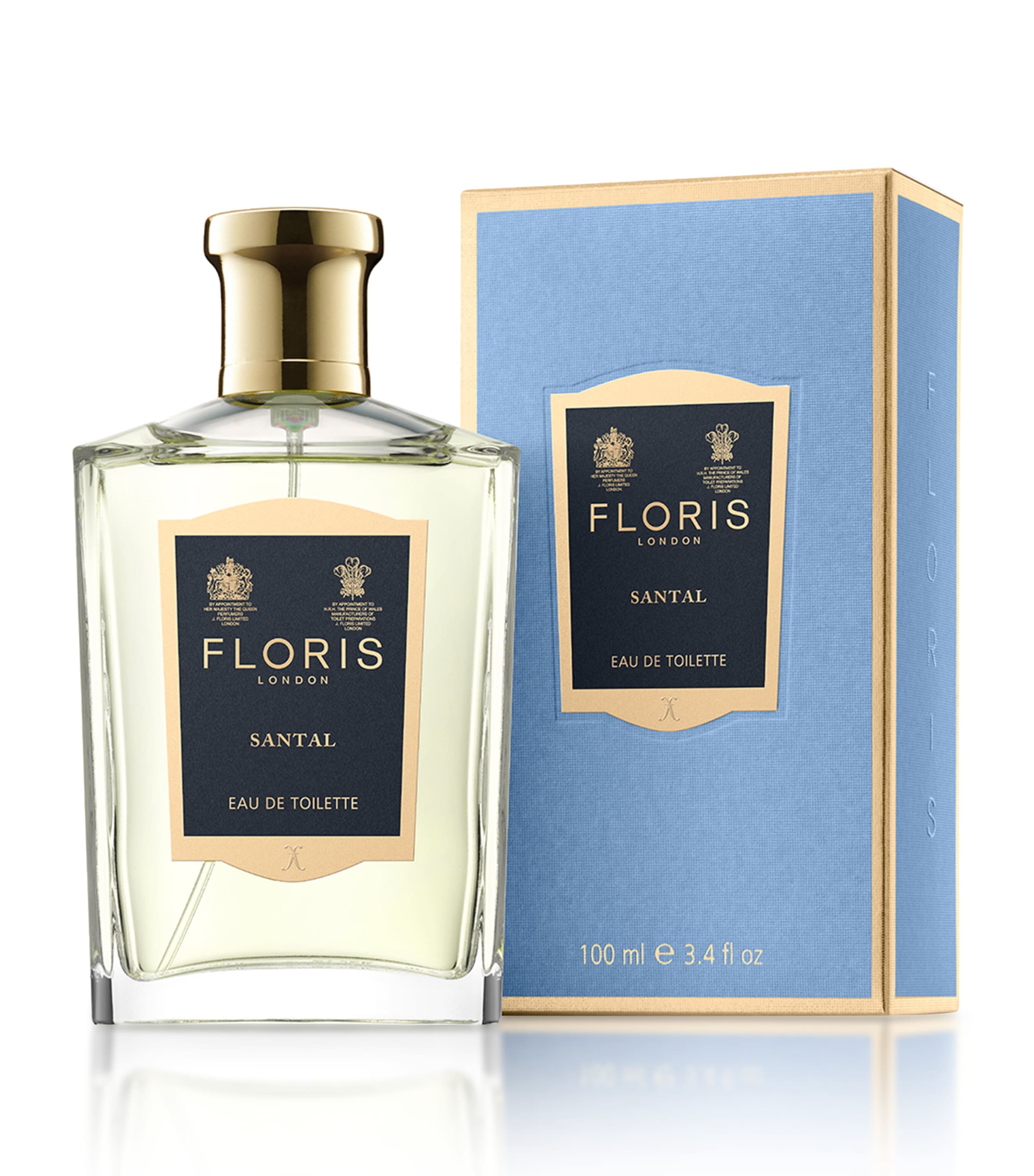 Floris Santal Eau De Toilette In White