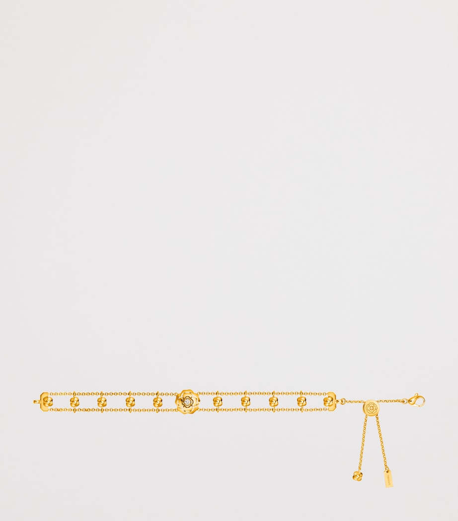 CHANEL Yellow Gold and Diamond Extrait de Camélia Bracelet Yellow Gold Image 3