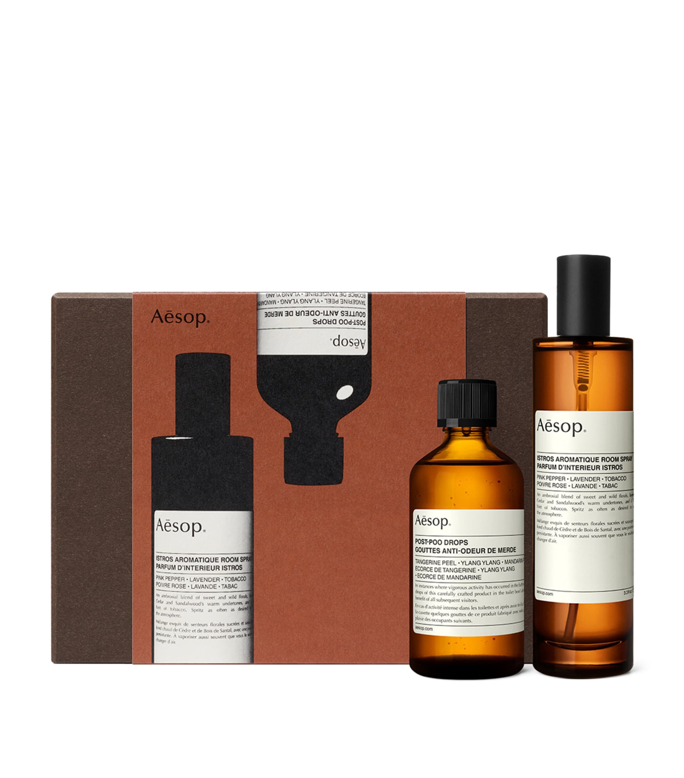 Aesop Dignity In The Lavatory Home Fragrance Duo Set In Brown