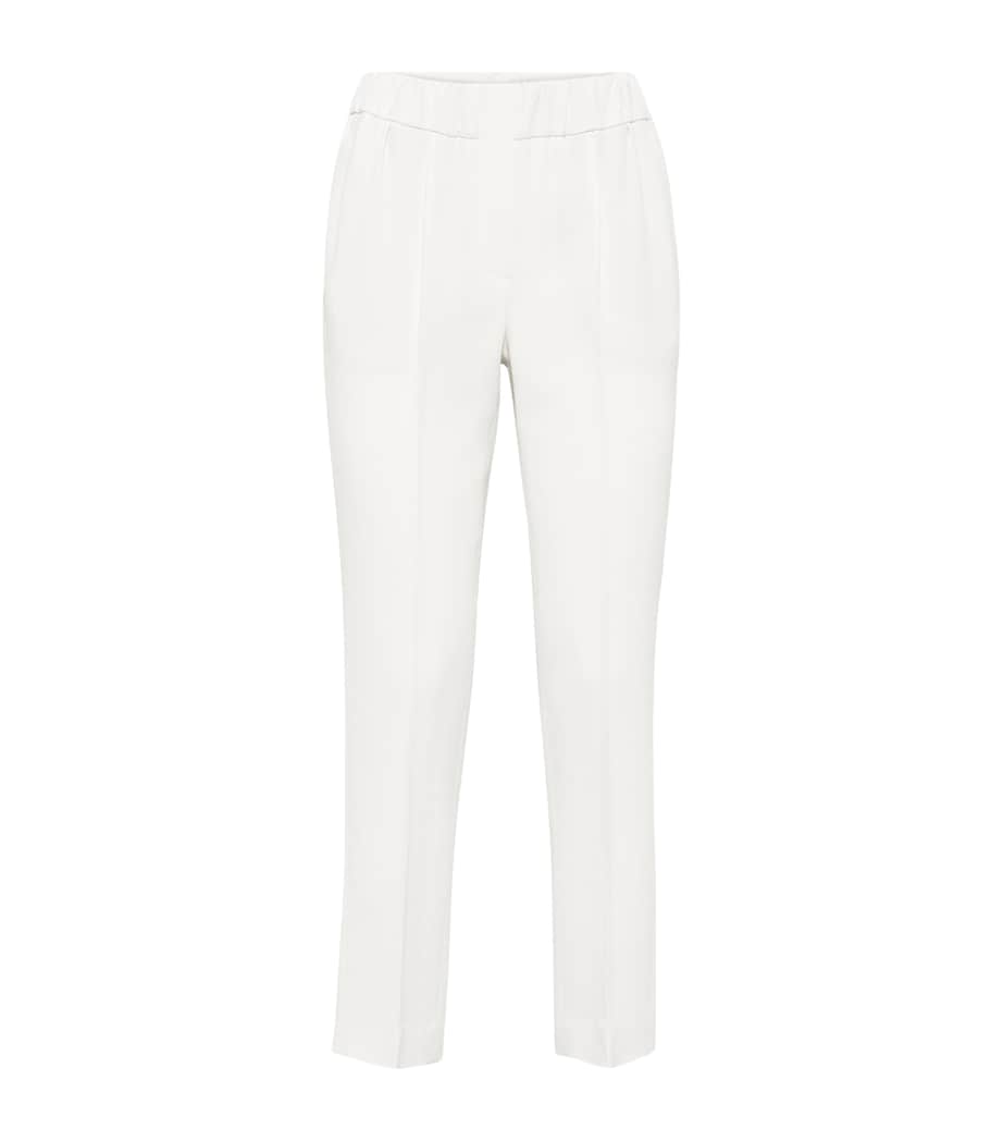 Crepe Cady Slim Trousers C7936 Image 1