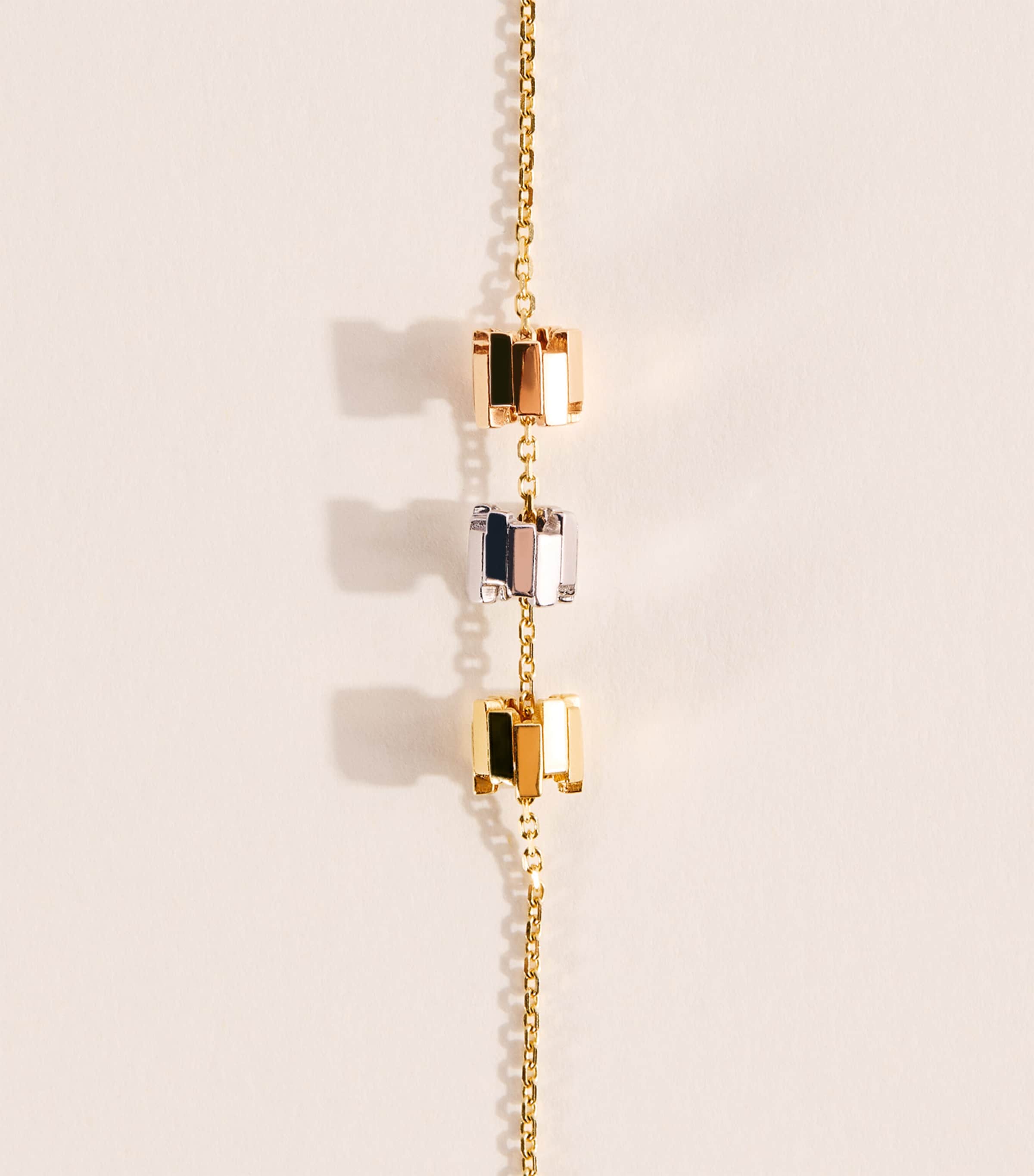 Suzanne Kalan Mixed Gold Infinite Necklace Yrwg Image 4