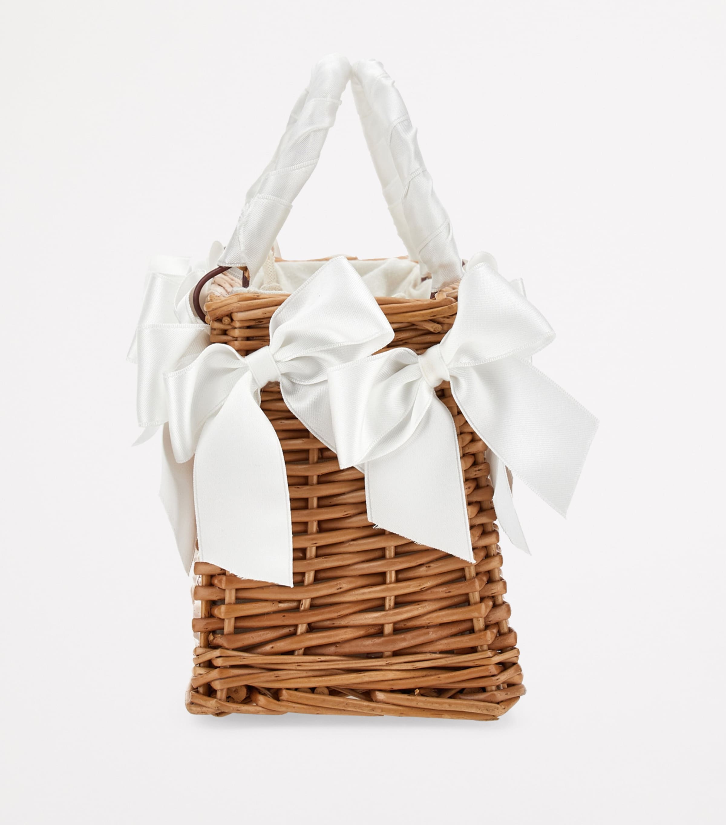 Wicker Top-Handle Bag PANNA Image 3