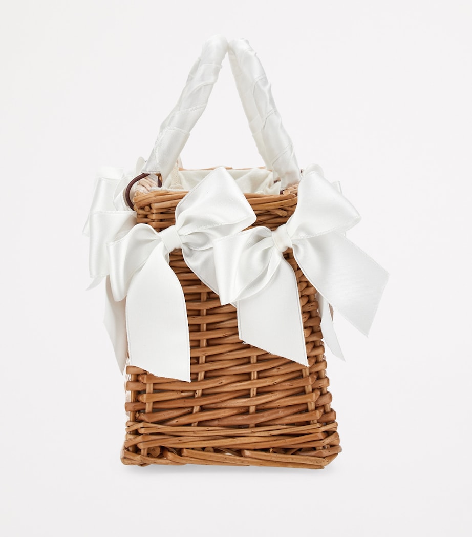 Wicker Top-Handle Bag PANNA Image 3