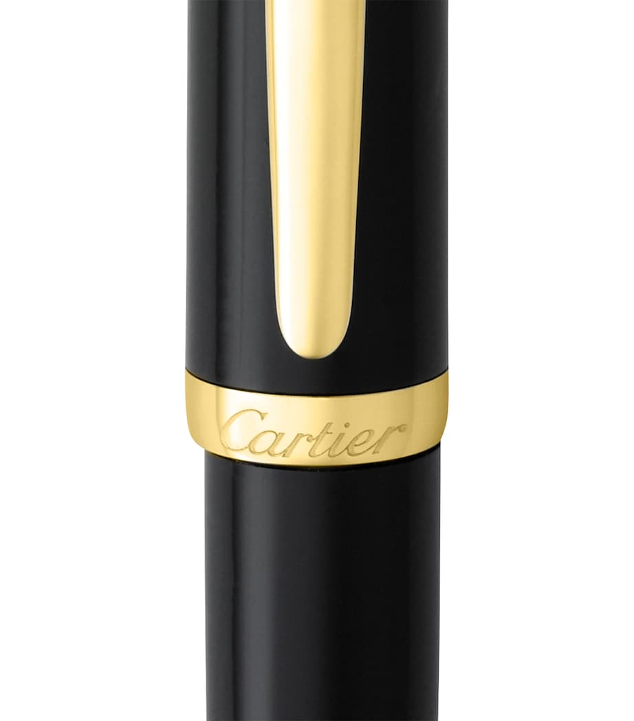 R de Cartier Ballpoint Pen BLACK & GOLD Image 6