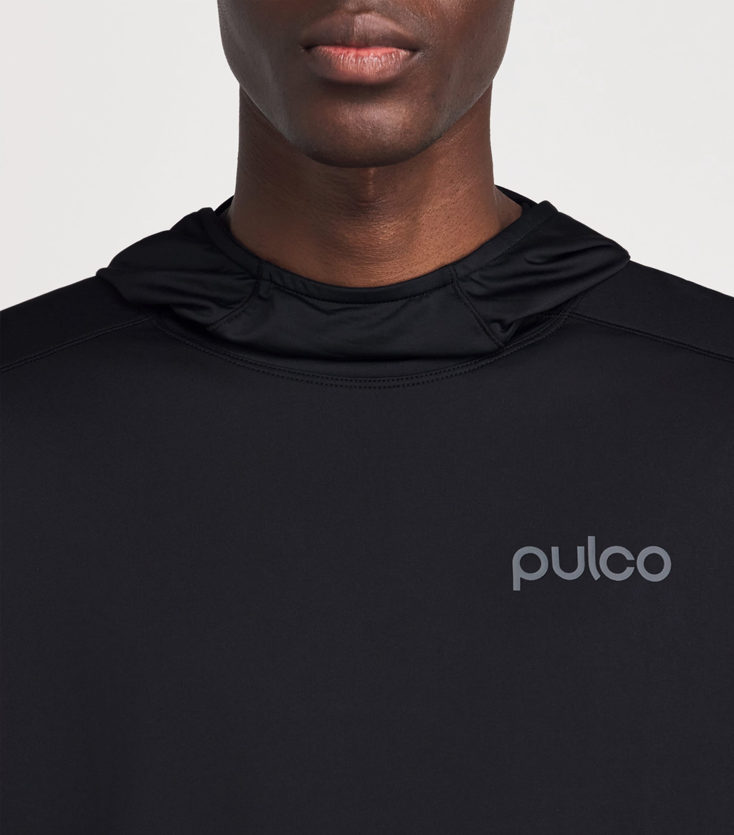 Pulco Studios Mens Hooded Playing Top Black Image 3