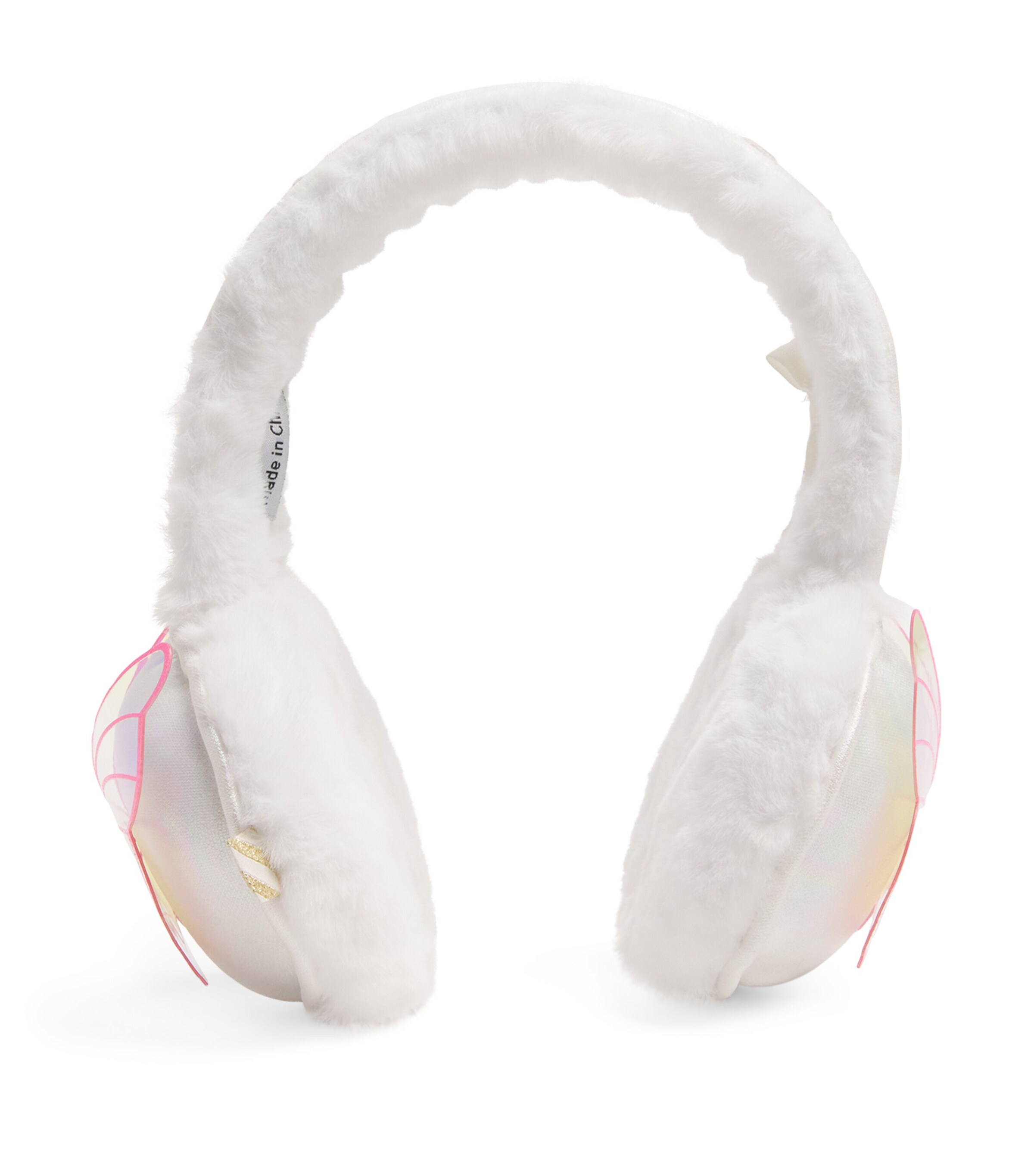 Billieblush Butterfly Ear Muffs White Image 1