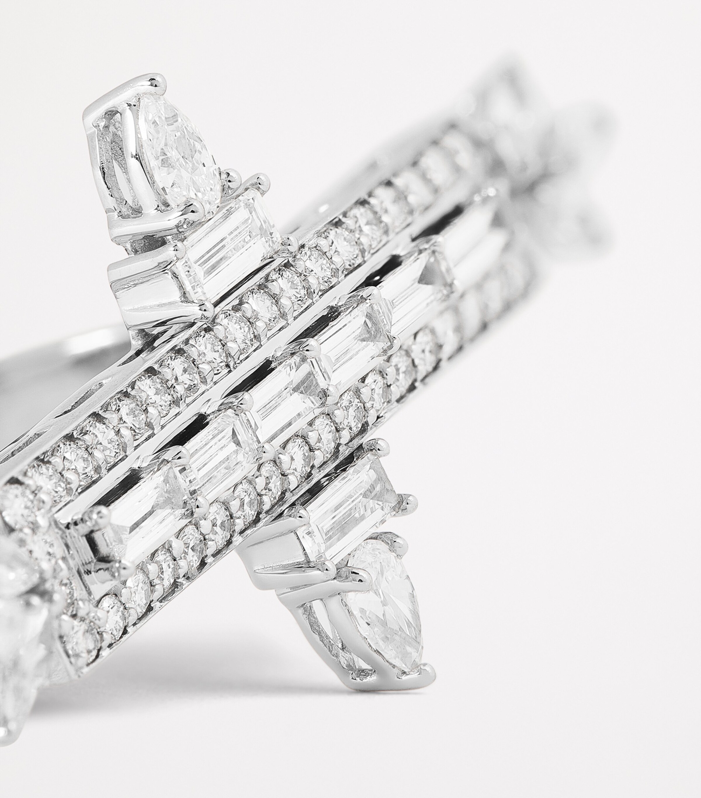 Yeprem White Gold and Diamond Ring White Gold Image 6