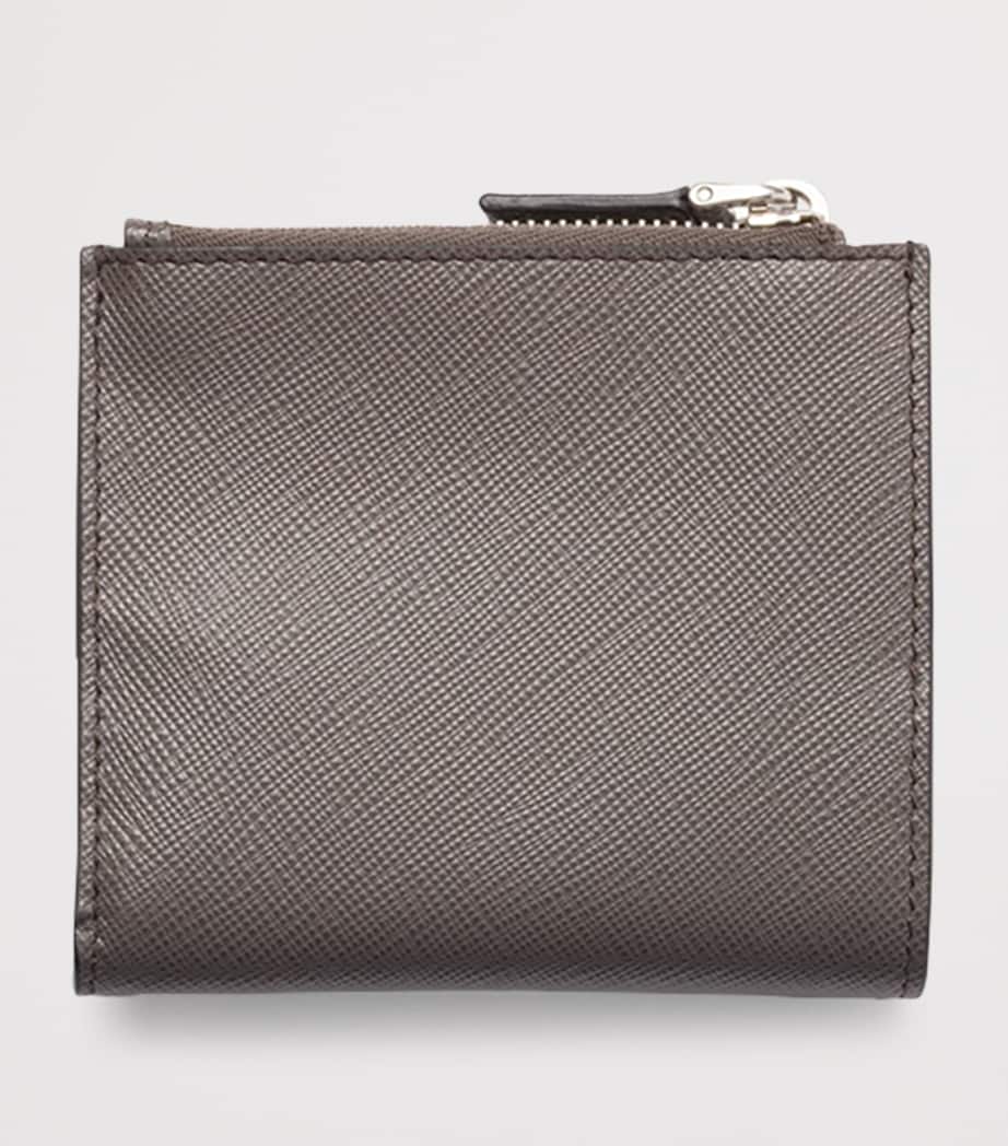 Saffiano Leather Triangle Wallet F0170 Image 3