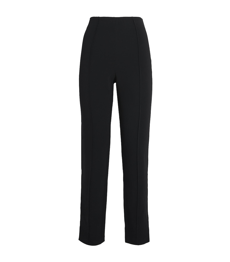 Crepe Brianne Tailored Trousers BLACK Image 1