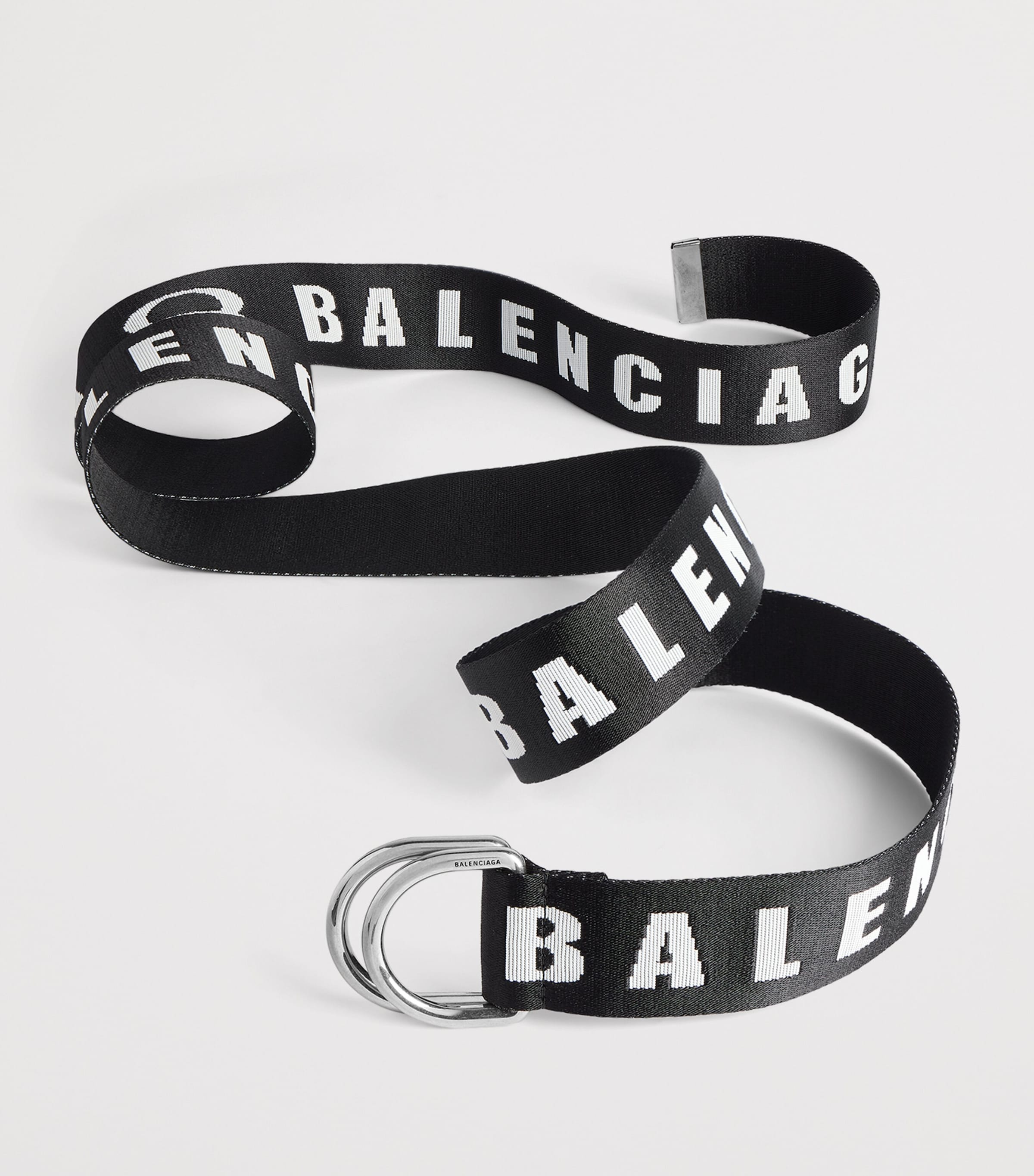 Balenciaga Logo D-Buckle Belt | Harrods US