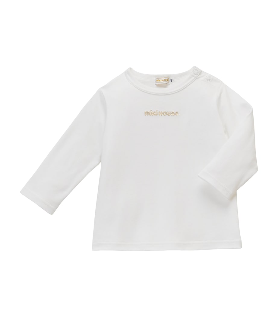 Long-Sleeved Logo T-Shirt (2-7 Years) 1 Image 1