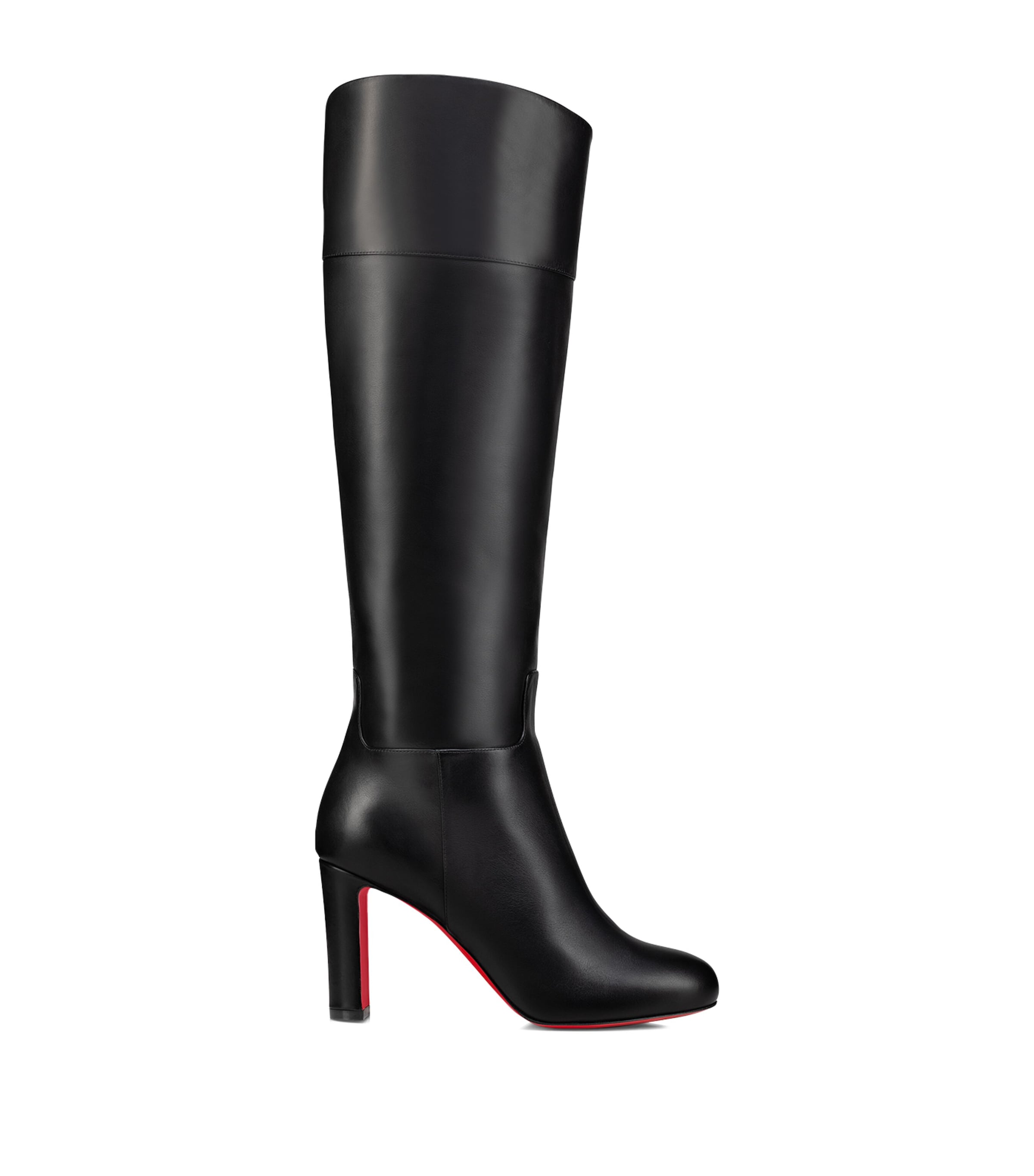 Louboutin high knee boots hotsell