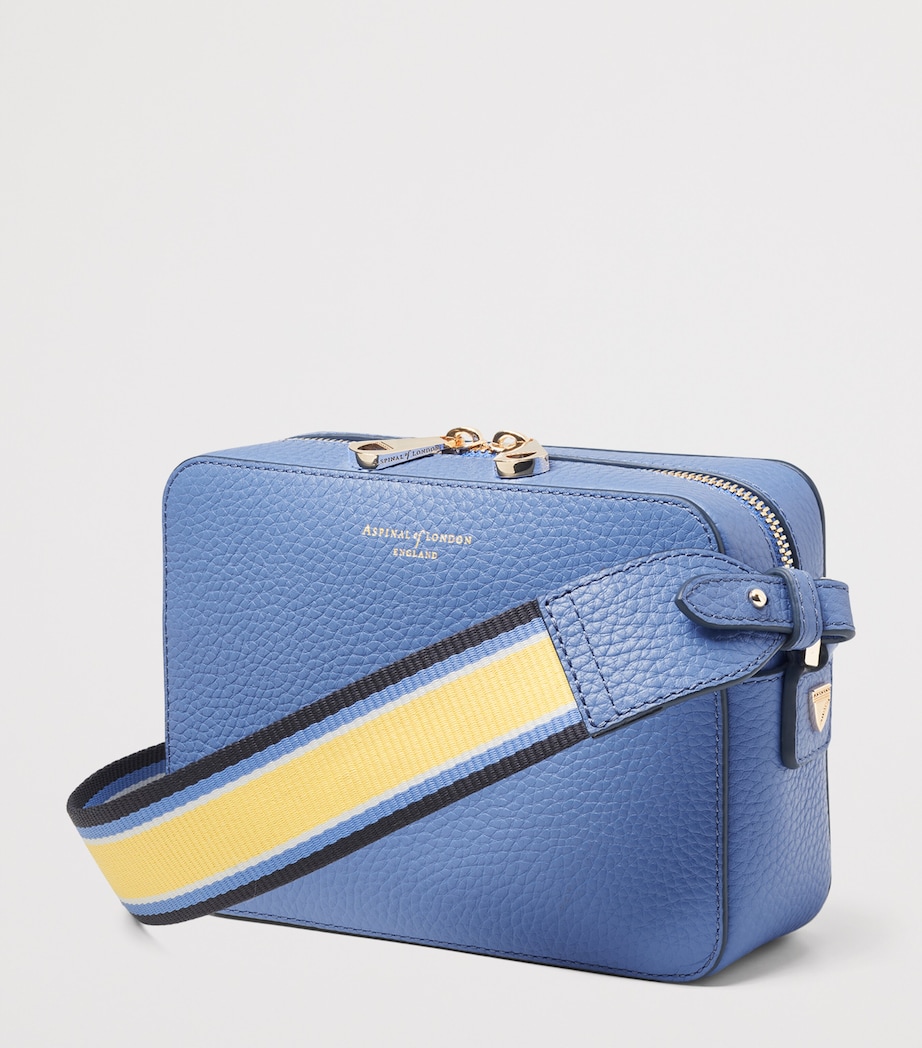 Leather Camera Bag CAPRI BLUE Image 3