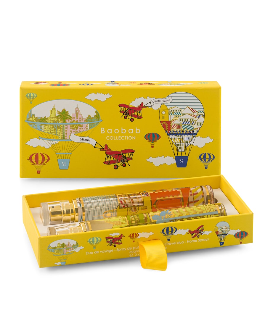 Baobab Collection À Saint-Tropez and Miami Room Spray Gift Set (2 x 44ml) Image 2