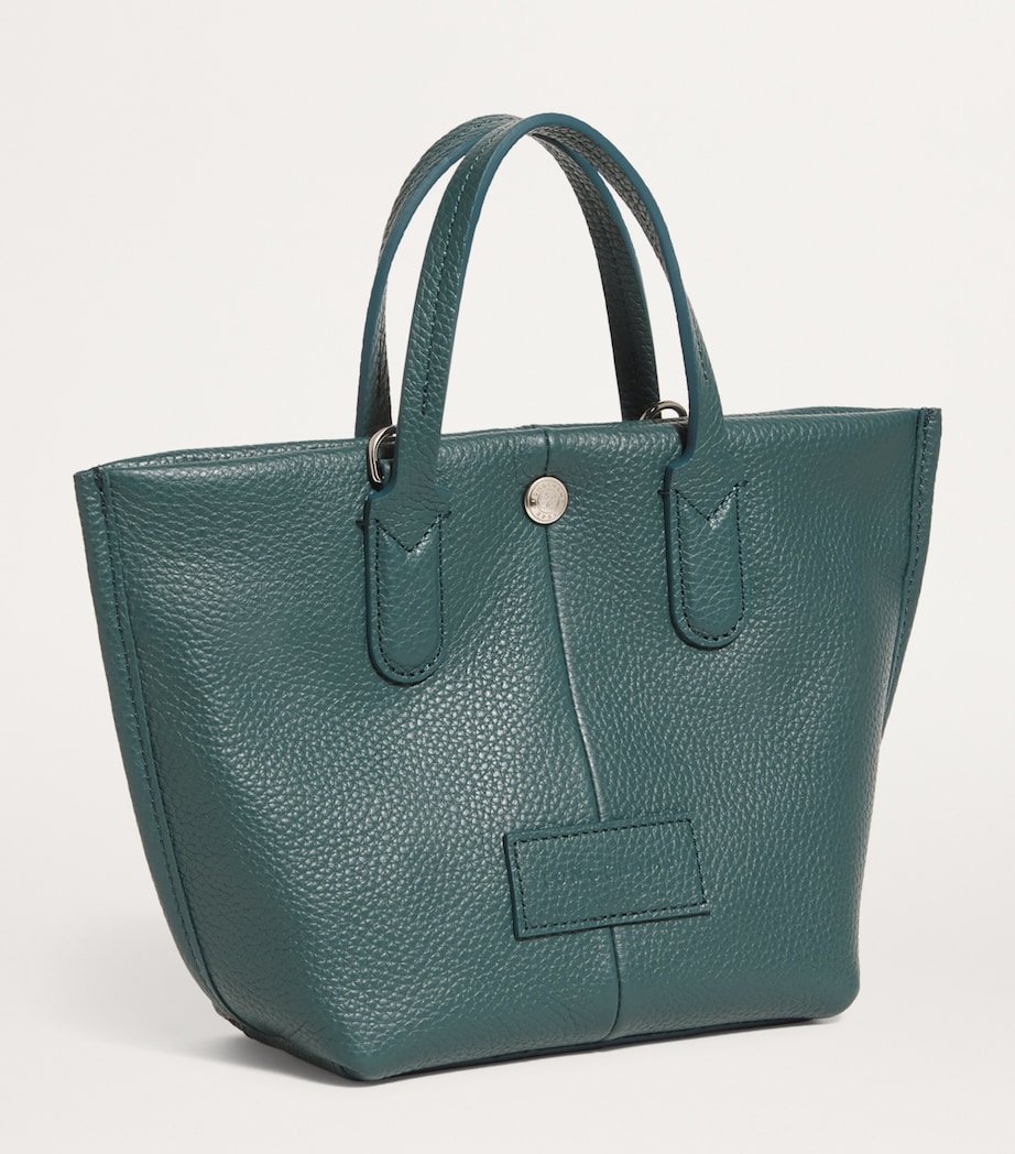 Longchamp Extra Small Leather Essential Top-Handle Bag Cedar Image 3