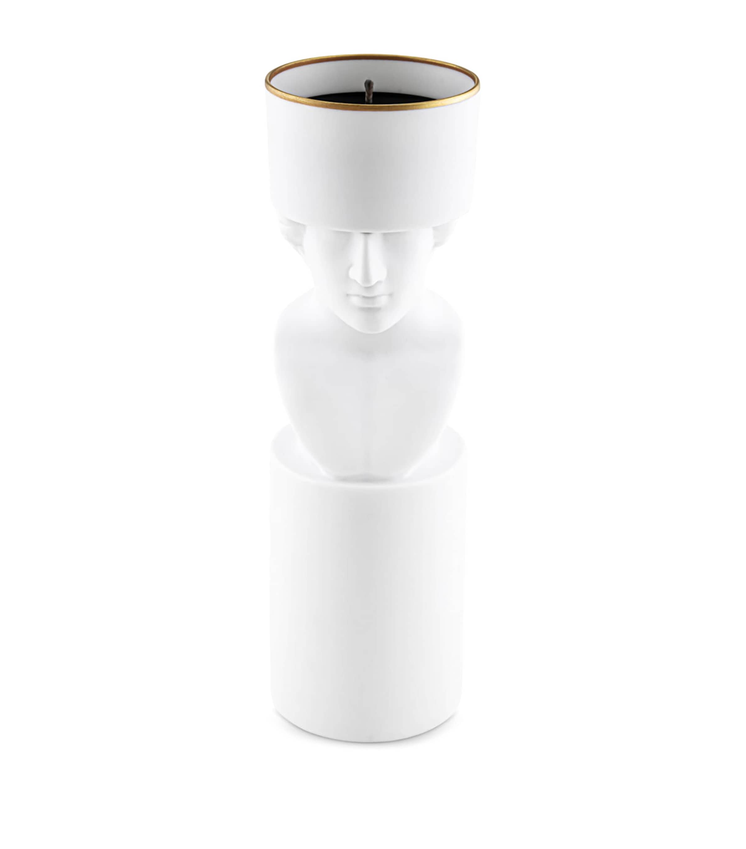 GINORI 1735 Porcelain Il Letterato Candle Holder Image 3