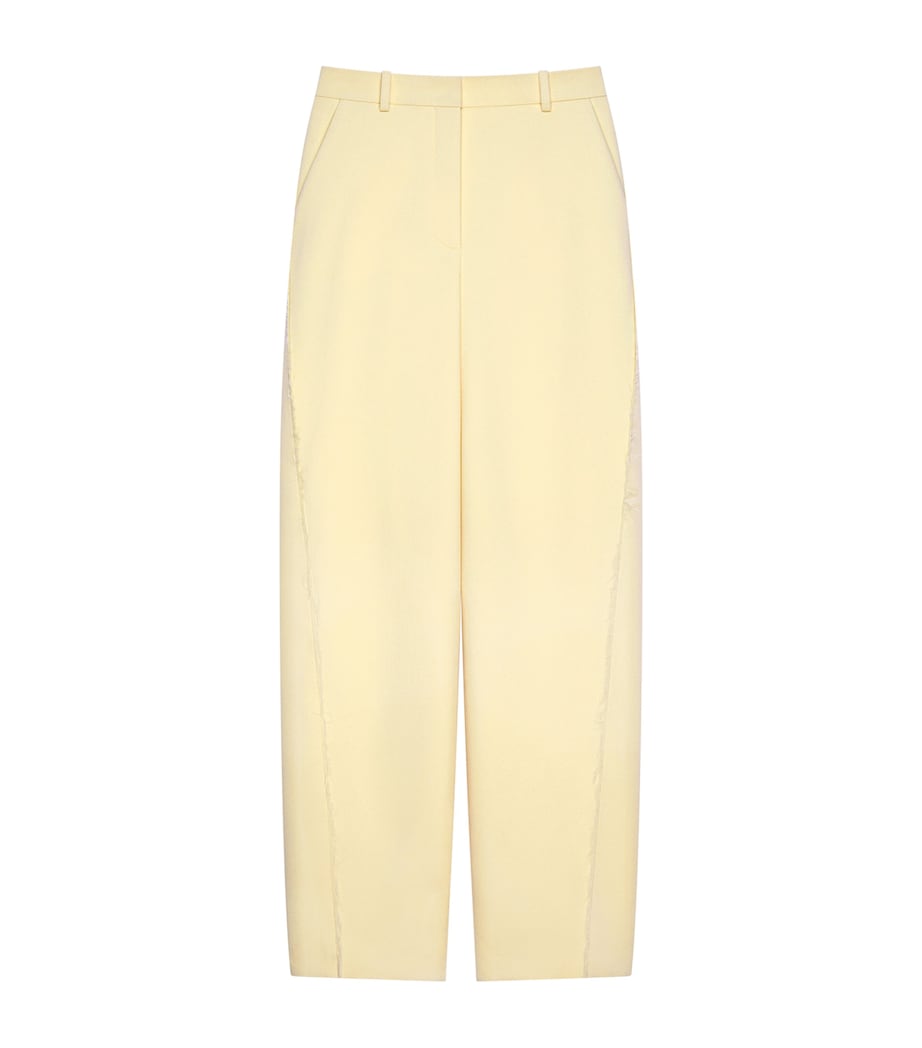 Wool-Blend Trousers BUTTER Image 1