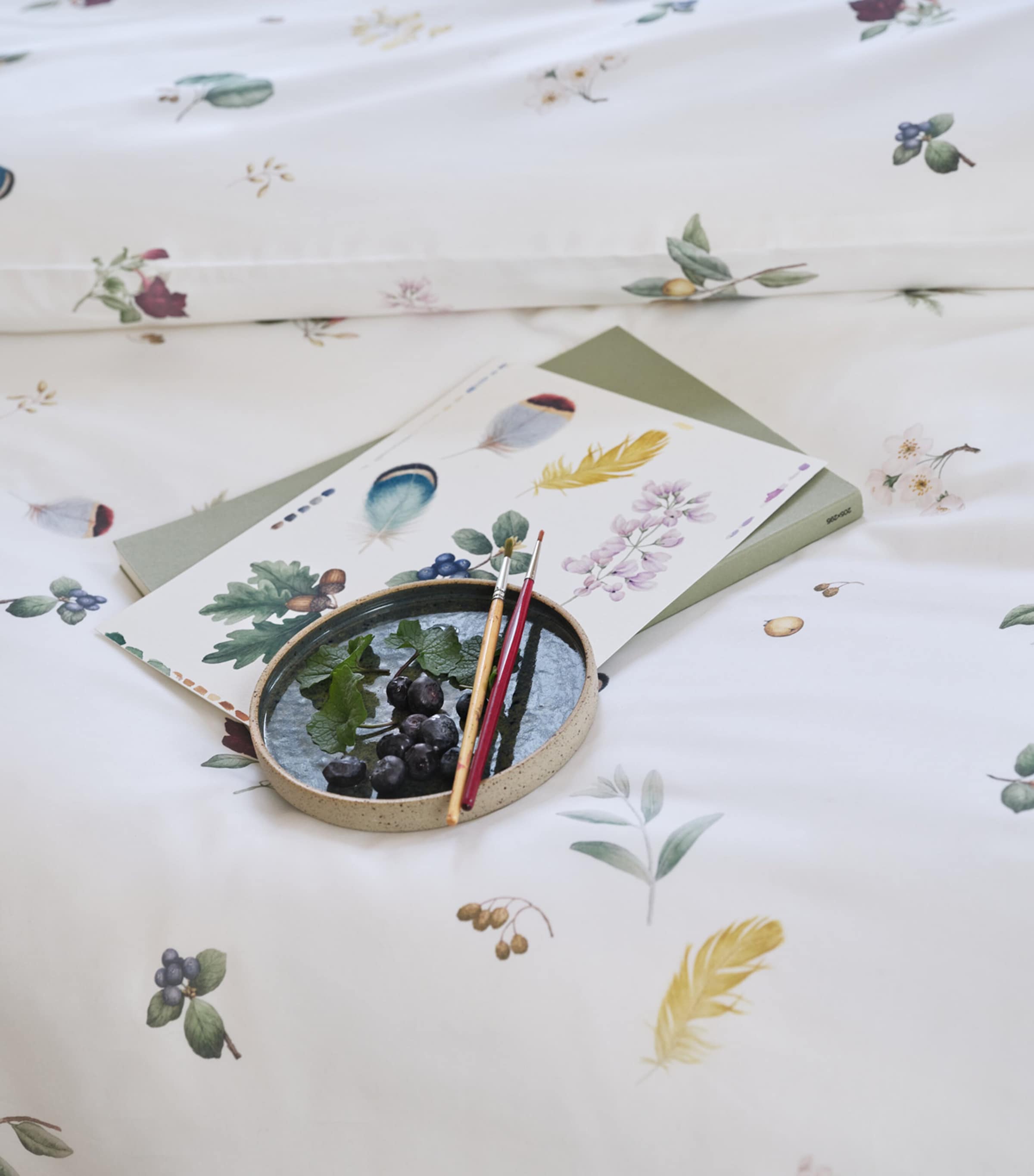 Schlossberg Ambra Super King Duvet Cover (260cm x 220cm) Blanc Image 4