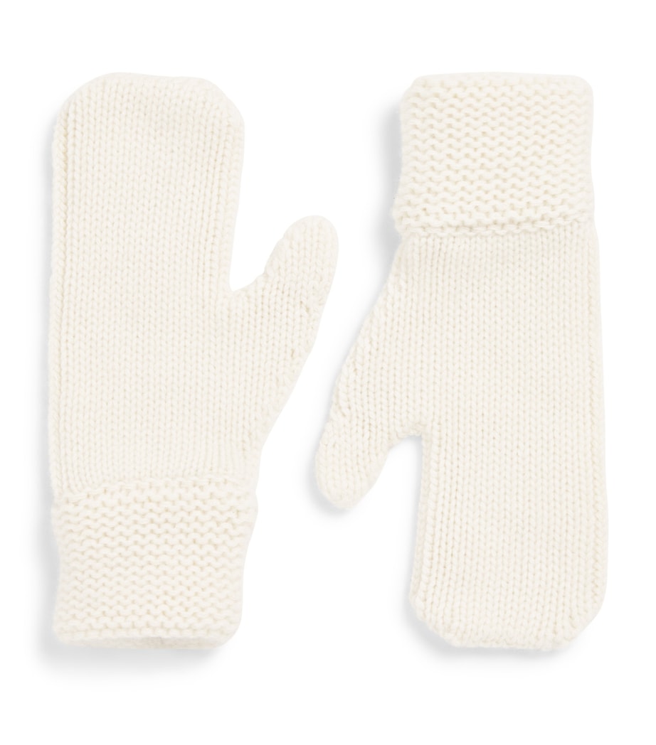 Kid Cashmere Mittens 0-R OFF WHITE Image 1