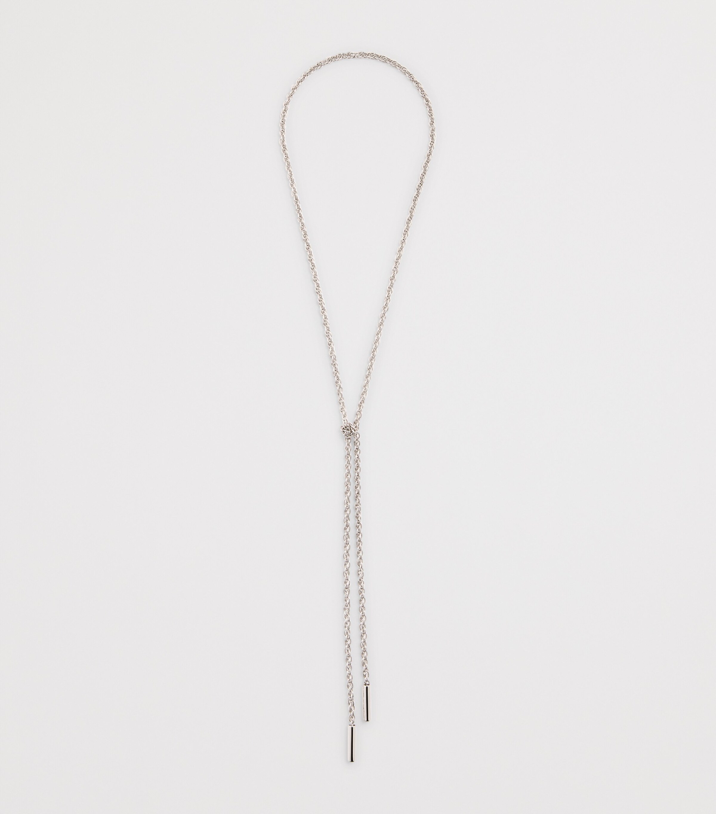 Lace Chain Necklace SILVER Image 3