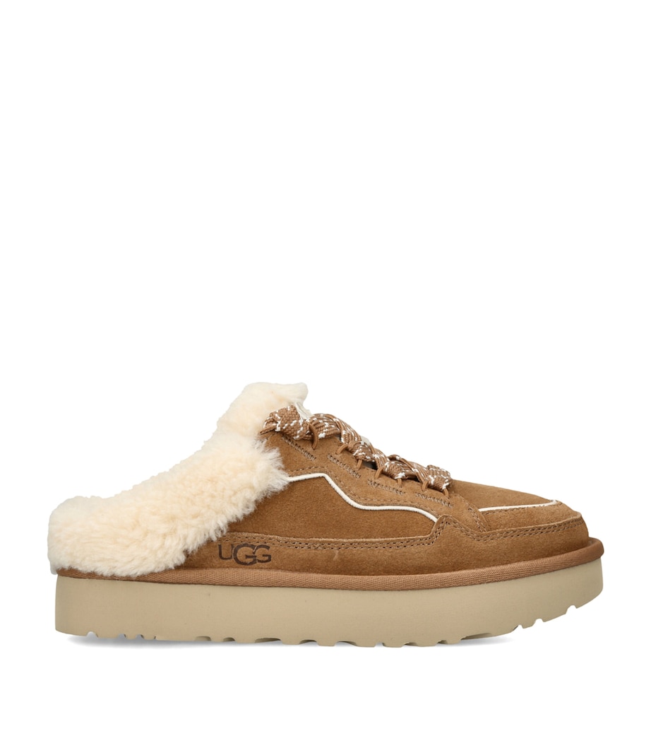 UGG Suede Lowmel Mules Tan Image 1