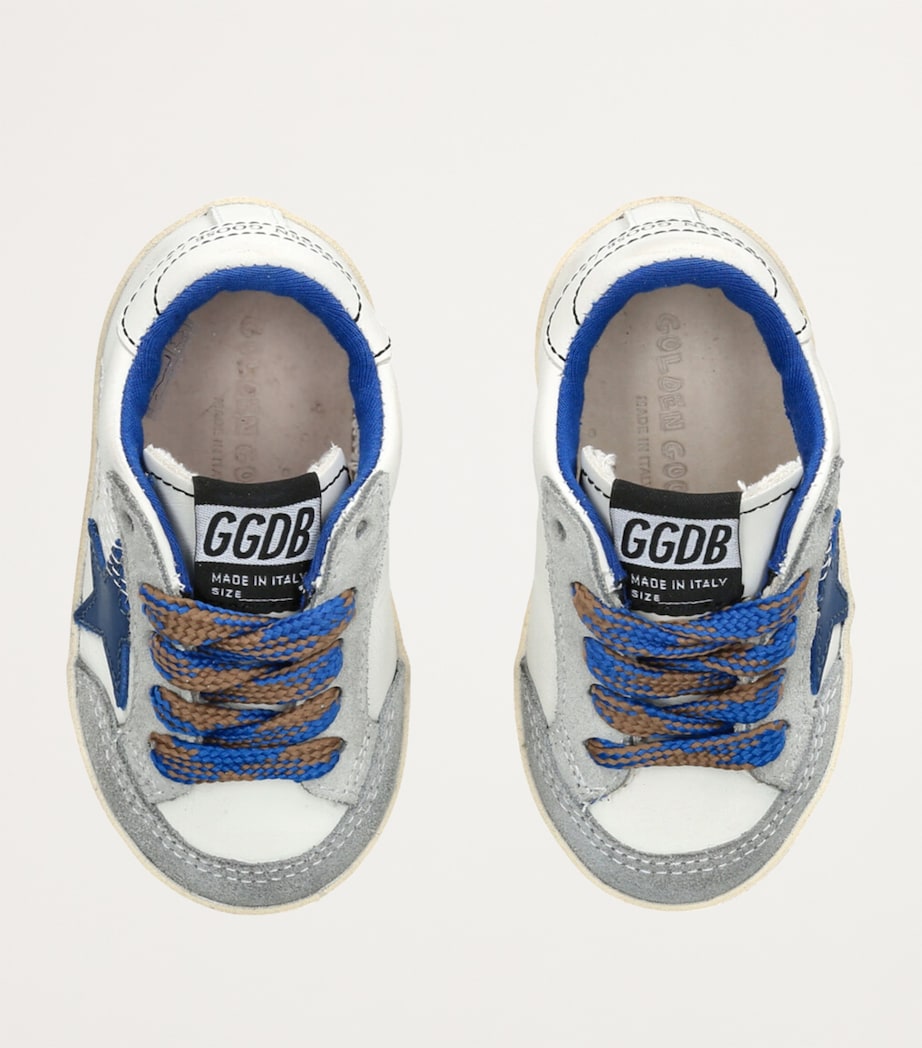 Leather Super Star Sneakers WHITE/NAVY Image 4