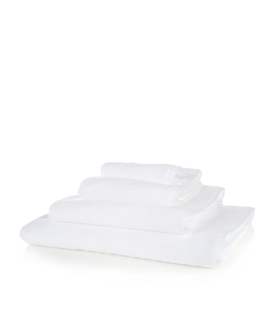 Hamam Glam Bath Towel (70cm x 140cm) White Image 2